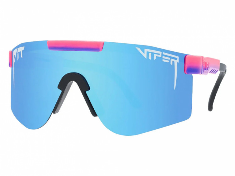 Pit Viper The Leisurecraft Original Wide Sunglasses - Polarized Blue Lens