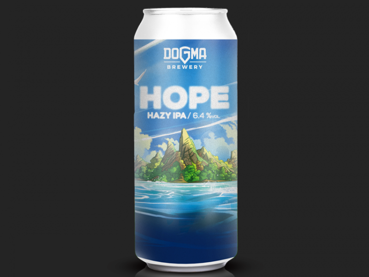 DOGMA Can Hope – Hazy IPA 6.4% 500ml