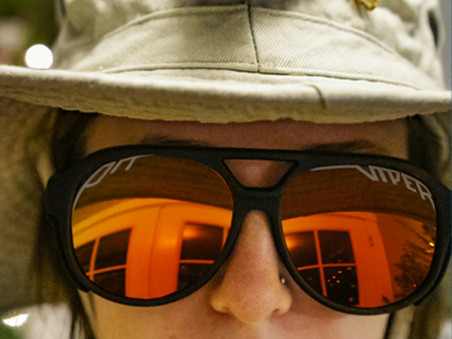 Pit Viper The Exec Exciters Sunglasses Polarized Z87+ Red Lens