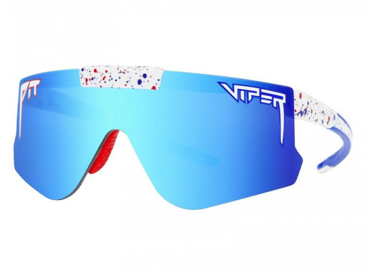 Pit Viper The Merika Flip-Offs Sunglasses Blue Lens