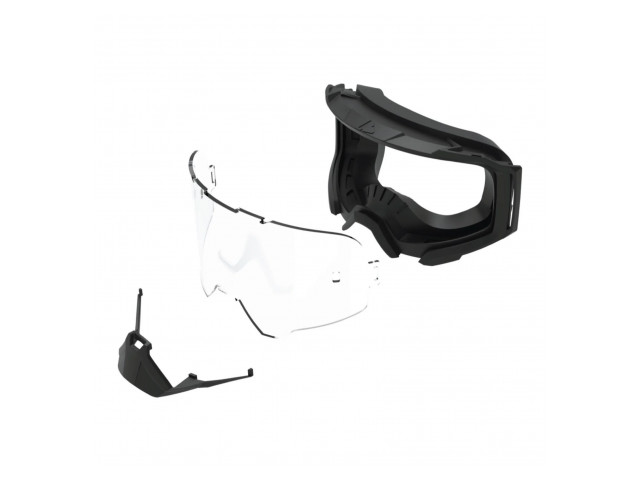 LEATT Goggle Velocity 5.5 Stealth Light Grey 58%