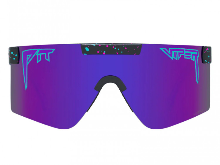 Pit Viper The Midnight Original 2.0 Wide Sunglasses HDPV Polarized Purple Lens