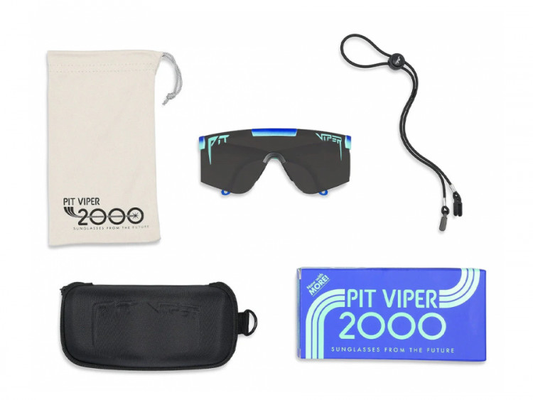 Pit Viper The Pleasurecraft 2000 Sunglasses - Z87+ Smoke Lens