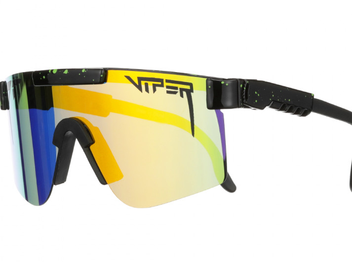 Pit Viper The Monster Bull Original Wide Sunglasses Polarized Orange Lens