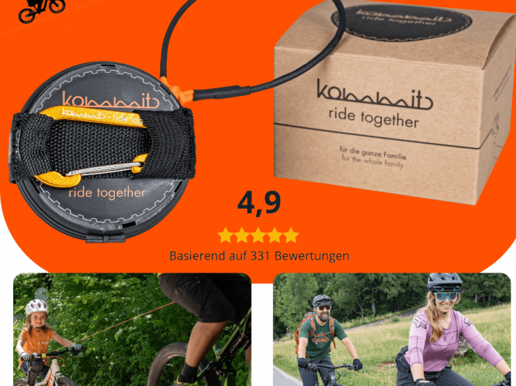 kommit® bike towing system