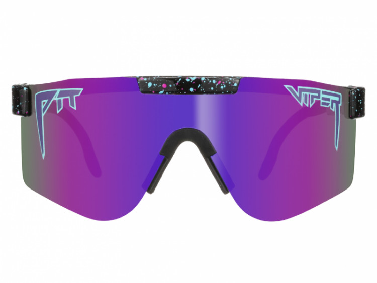 Pit Viper The Midnight Original Wide Sunglasses Polarized Purple Lens