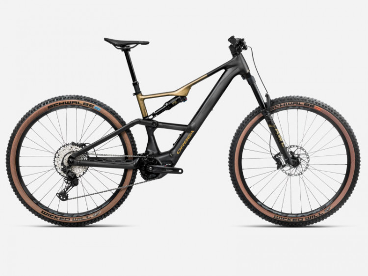 ORBEA RISE SL H20 L Diamond Black-Splash Olive Green