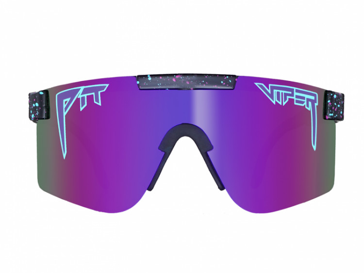 Pit Viper The Midnight Original Narrow Sunglasses Polarized Purple Lens