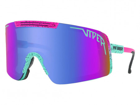 Pit Viper The Artificial Synthesizer Sunglasses Blue/Purple Lens