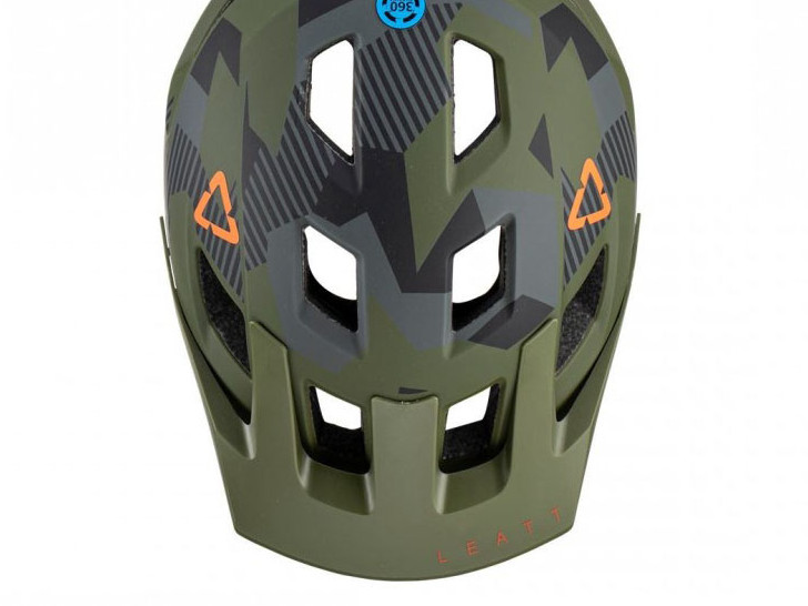 LEATT Helmet MTB AllMtn 1.0 V23 Camo Jr