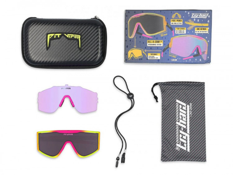 Pit Viper The Italo Try-Hard Sunglasses Smoke Lens