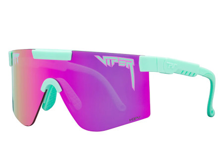 Pit Viper The Oral Exam Original 2.0 Wide Sunglasses HDPV Polarized Pink Lens