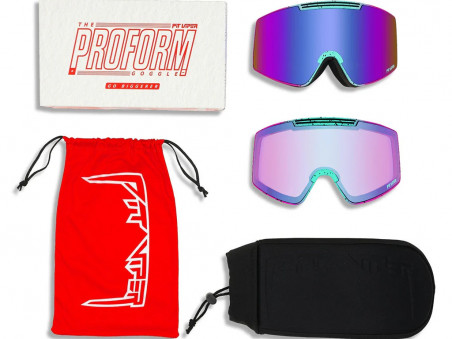 Pit Viper The Artificial Proform Goggle Blue/Purple Lens