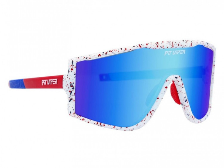 Pit Viper The Merika Try-Hard Sunglasses Blue Lens