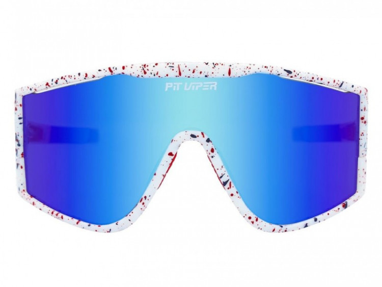 Pit Viper The Merika Try-Hard Sunglasses Blue Lens