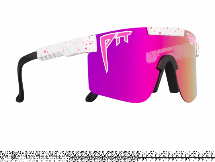 Pit Viper The LA Brights Original Narrow Sunglasses - Polarized Pink Lens