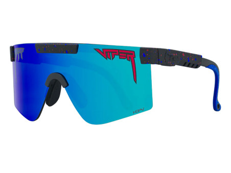 Pit Viper The Peacekeeper Original 2.0 Wide Sunglasses HDPV Polarized Blue Lens