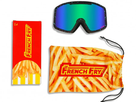 Pit Viper The Midnight French Fry Goggle Blue/Green Lens Large