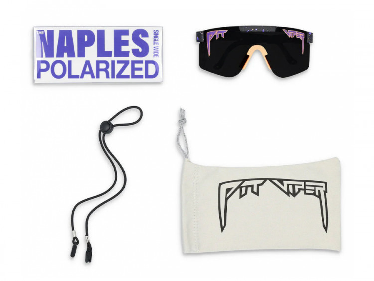 Pit Viper The Naples Original Narrow Sunglasses - Polarized Smoke Lens