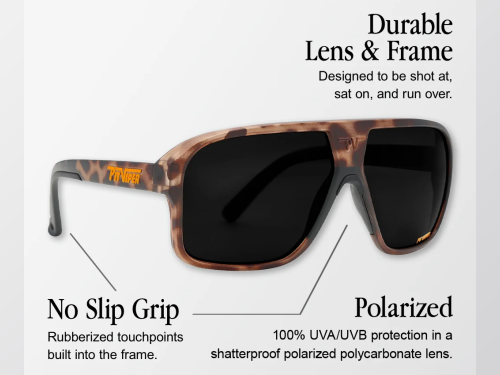 Pit Viper The Landlocked Flight Optics Sunglasses Polarized Smoke