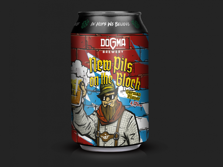 DOGMA Can New Pils On The Block – German Pilsner 4.7% 330ml