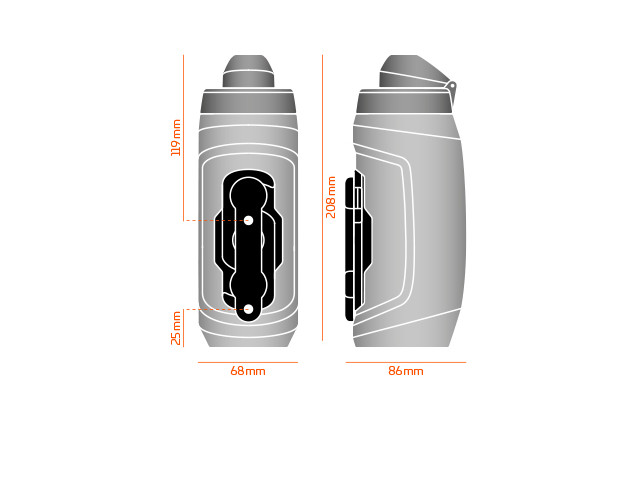 FIDLOCK Twist Bottle 590 + Bike Base