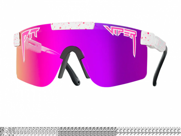 Pit Viper The LA Brights Original Narrow Sunglasses - Polarized Pink Lens