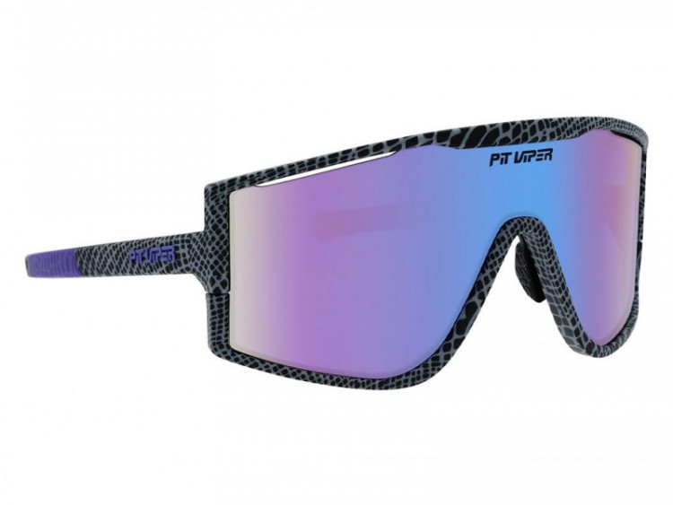 Pit Viper The Mangrove Try-Hard Sunglasses Blue-Purple Lens