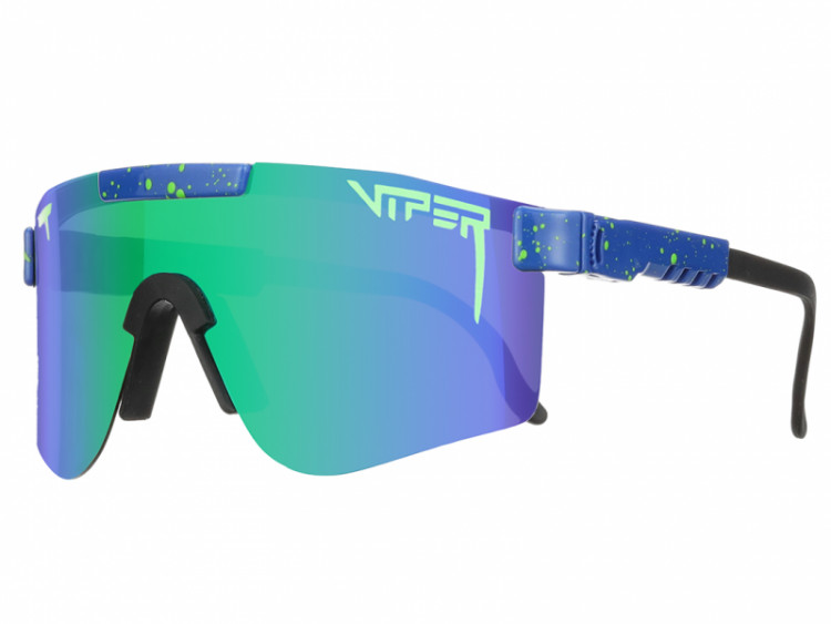 Pit Viper The Leonardo Original Wide Sunglasses Polarized Blue-Green Lens