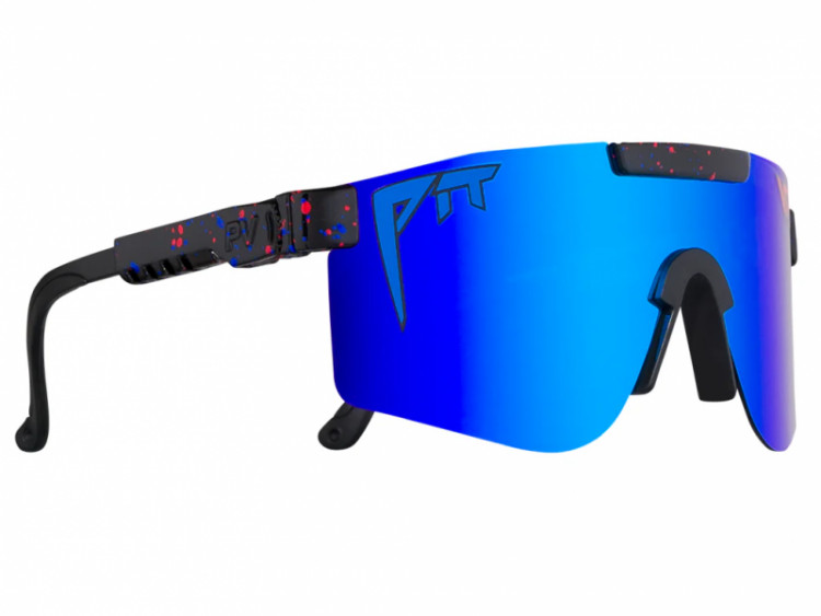 Pit Viper The Peacekeeper Original Wide Sunglasses - Polarized Blue Lens