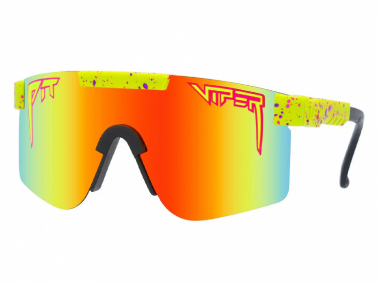 Pit Viper The 1993 Original Wide Sunglasses - Polarized Rainbow Lens