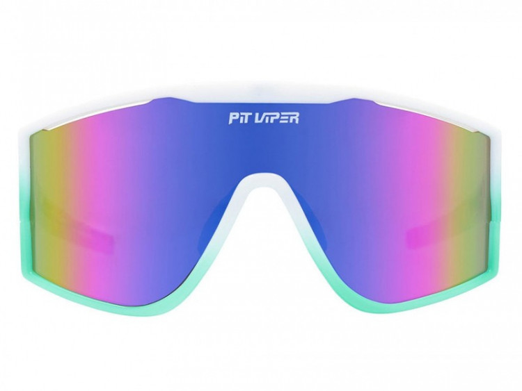 Pit Viper The Bonaire Breeze Try-Hard Sunglasses Blue-Purple Lens