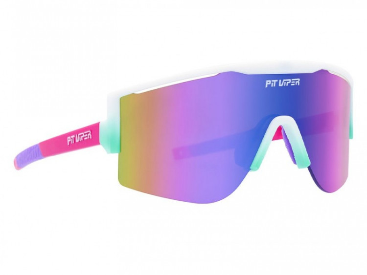 Pit Viper The Bonaire Breeze Try-Hard Sunglasses Blue-Purple Lens