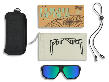 Pit Viper The Exec Flight Optics Sunglasses Polairzed Blue Lens