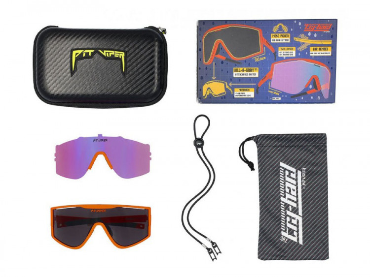 Pit Viper The Factory Team Try-Hard Sunglasses Smoke Lens