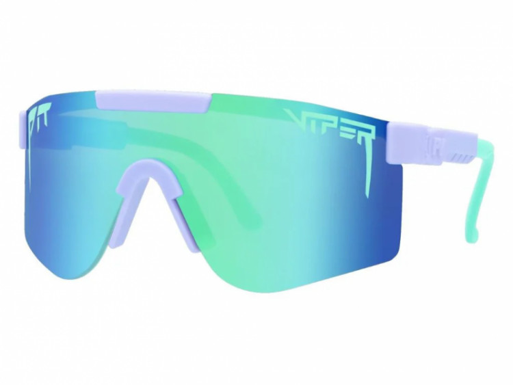 Pit Viper The Moontower Original Wide Sunglasses - Polarized Blue-Green Lens