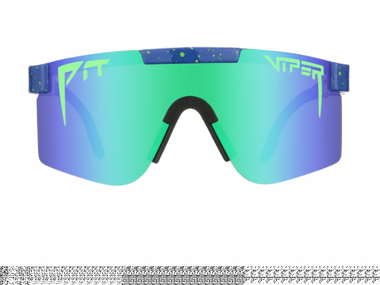 Pit Viper The Leonardo Original Narrow Sunglasses - Polarized Blue-Green Lens