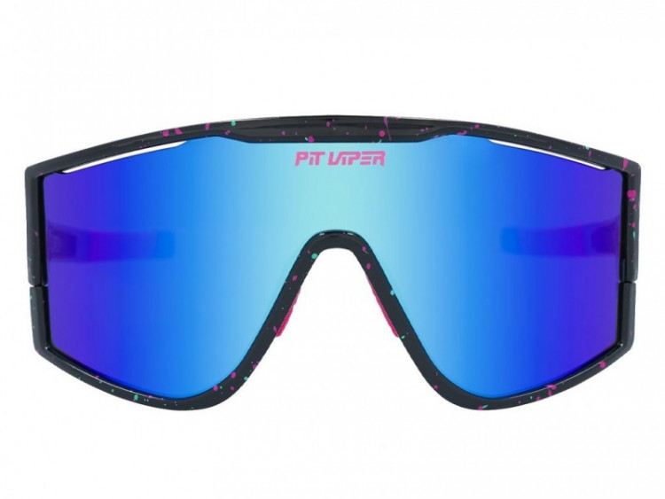 Pit Viper The Midnight Try-Hard Sunglasses Blue Lens