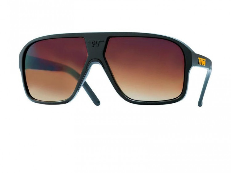 Pit Viper The Exec Flight Optics Sunglasses Brown Fade Lens