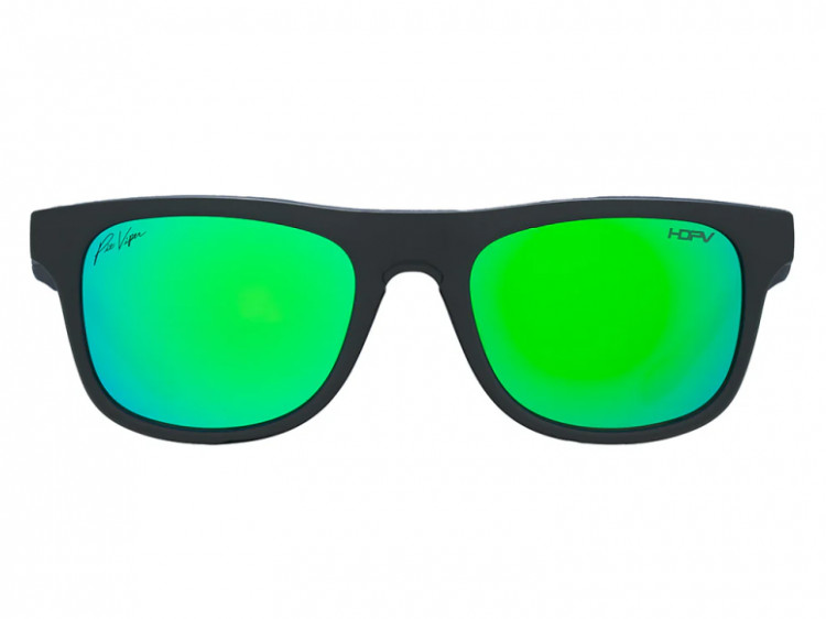 Pit Viper The Bio Exec Highball Highball Sunglasses HDPV Polarized Blue-Green Lens