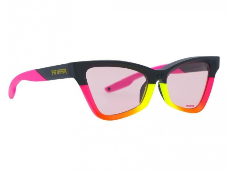 Pit Viper The Italo Clawdia Sunglasses Photochromic Rose Lens