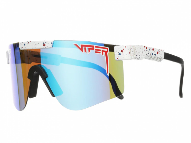 Pit Viper The Merika Original Wide Sunglasses - Polarized Blue Lens