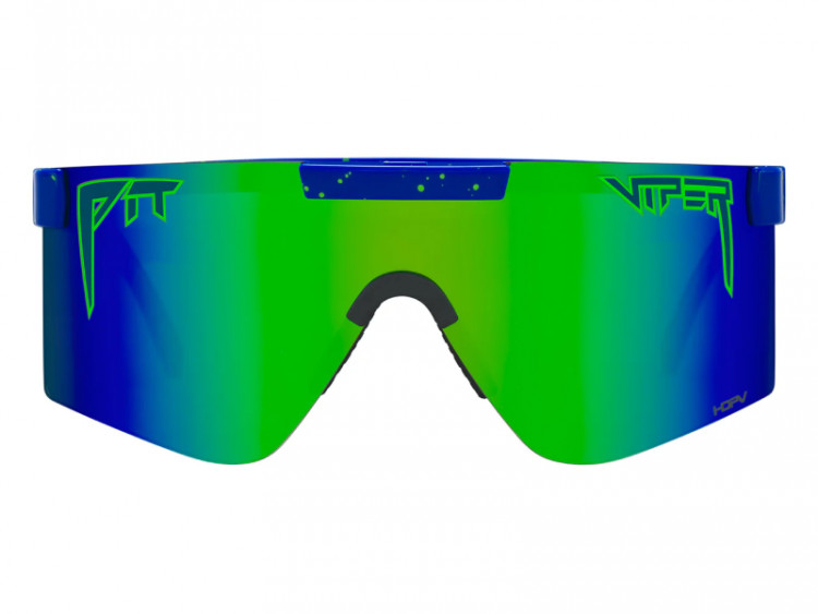 Pit Viper The Leonardo Original 2.0 Wide Sunglasses HDPV Polarized Blue-Green Lens