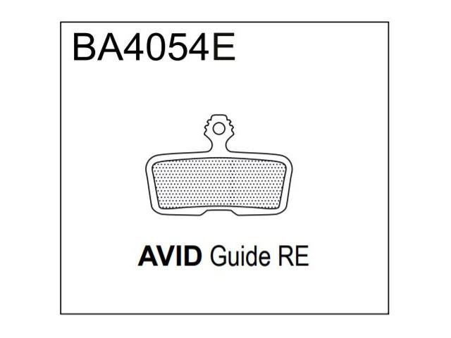 BRAKE AUTHORITY BA4054E - AVID Code R BRAKE PADS ELECTRIC
