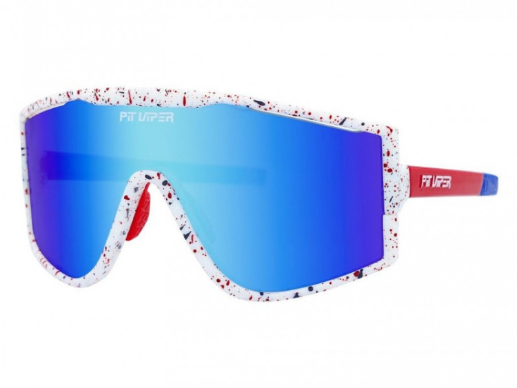 Pit Viper The Merika Try-Hard Sunglasses Blue Lens