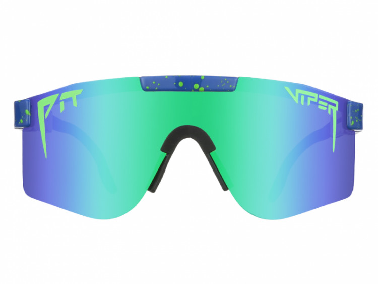 Pit Viper The Leonardo Original Wide Sunglasses Polarized Blue-Green Lens