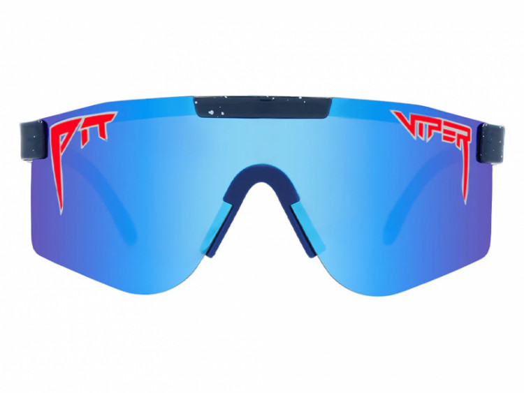 Pit Viper The Basketball Team Original Wide Sunglasses - Polarized Blue Lens