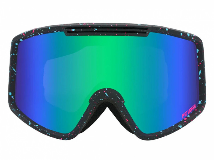 Pit Viper The Midnight French Fry Goggle Blue/Green Lens Large