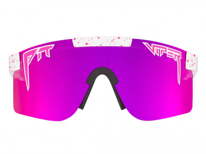 Pit Viper The LA Brights Original Wide Sunglasses - Polarized Pink Lens
