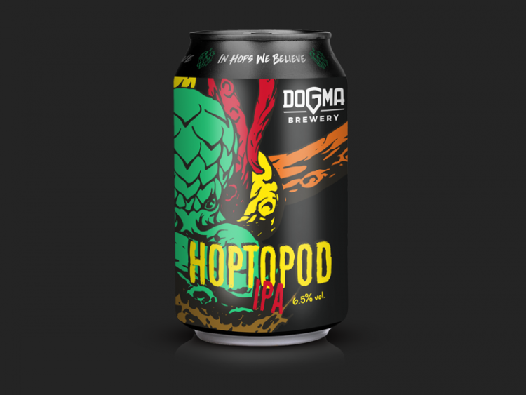 DOGMA Can Hoptopod – American IPA 6.5% 330ml